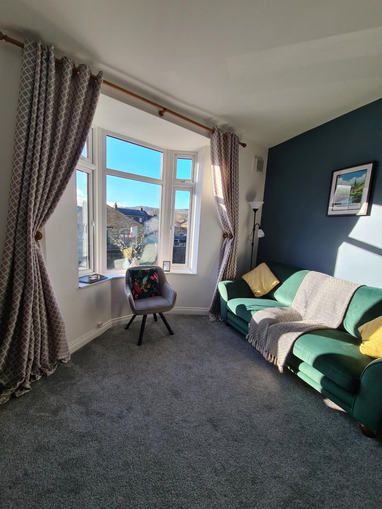 Modern River View Mytholmroyd Apartment Kültér fotó